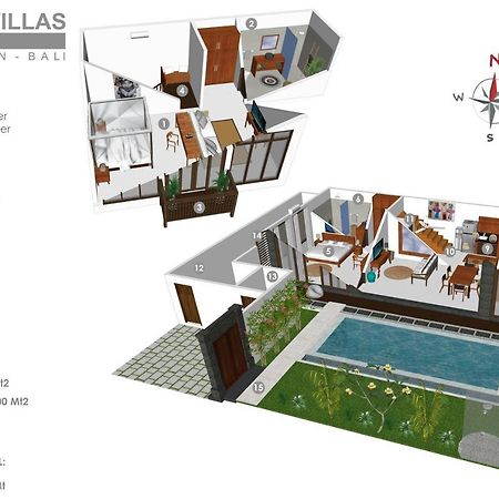 3Br Villa Erja - Minggu Villas Kerobokan Екстериор снимка